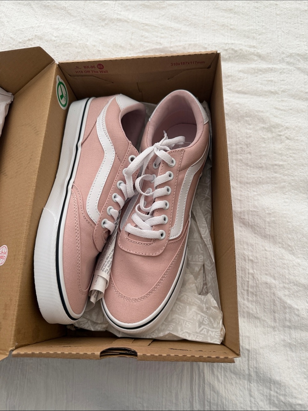 Converse Pink Canvas Low-Top Sneakers with White Stripe